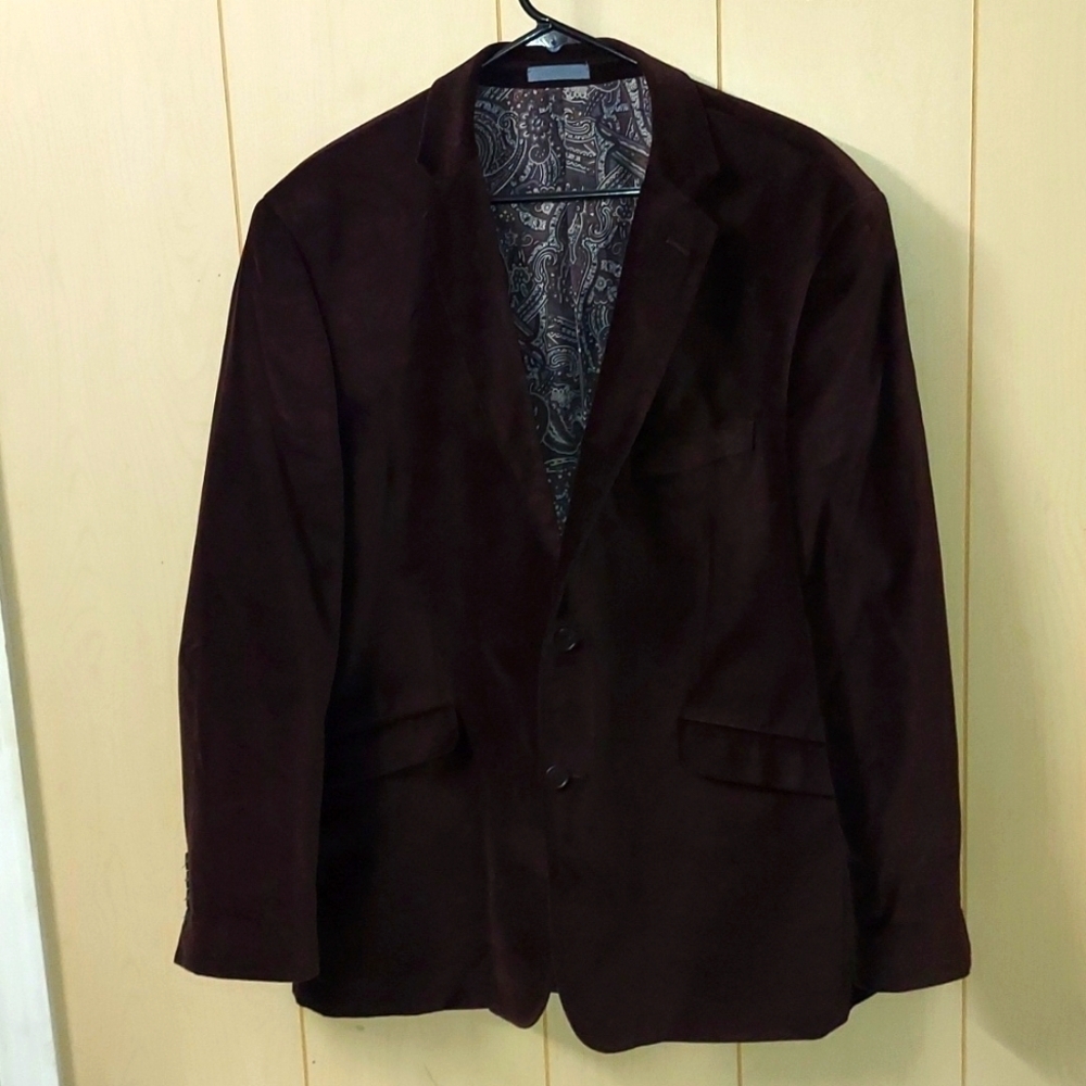Madison suit jacket velvet feel